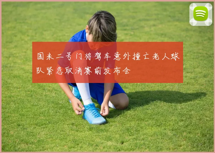 国米二号门将驾车意外撞亡老人球队紧急取消赛前发布会